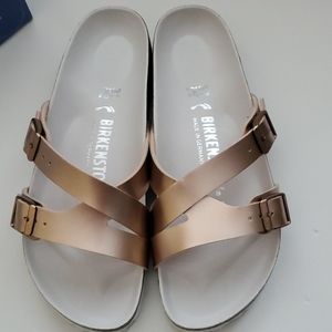 Birkenstock Yao Balance Elecrtic Metallic Copper
